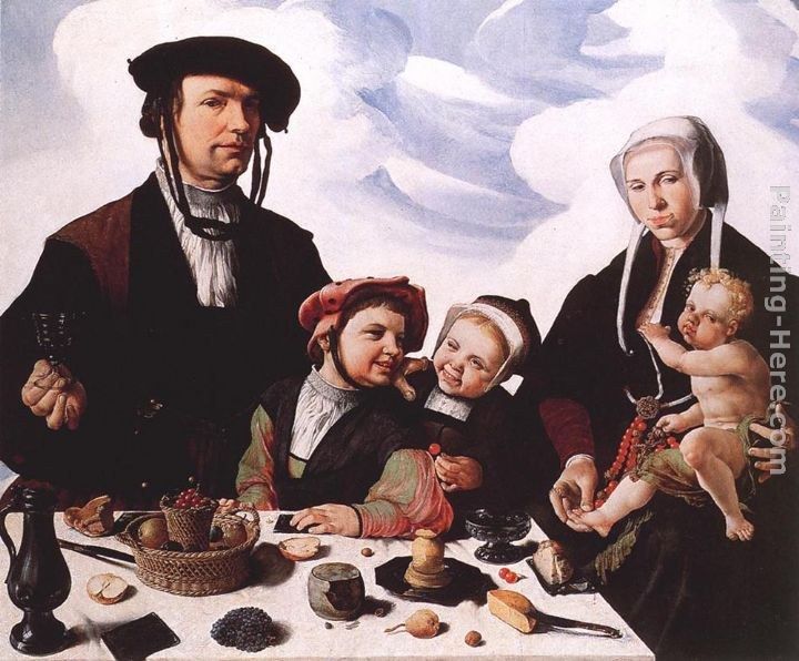 Maerten van Heemskerck Family Portrait